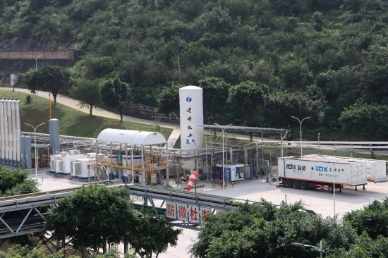 图为重庆建峰化工股份有限公司厂区。建行重庆市分行 供图 图为重庆建峰化工股份有限公司厂区。建行重庆市分行 供图