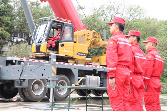 图为集训现场。中国安能供图 图为集训现场。中国安能供图