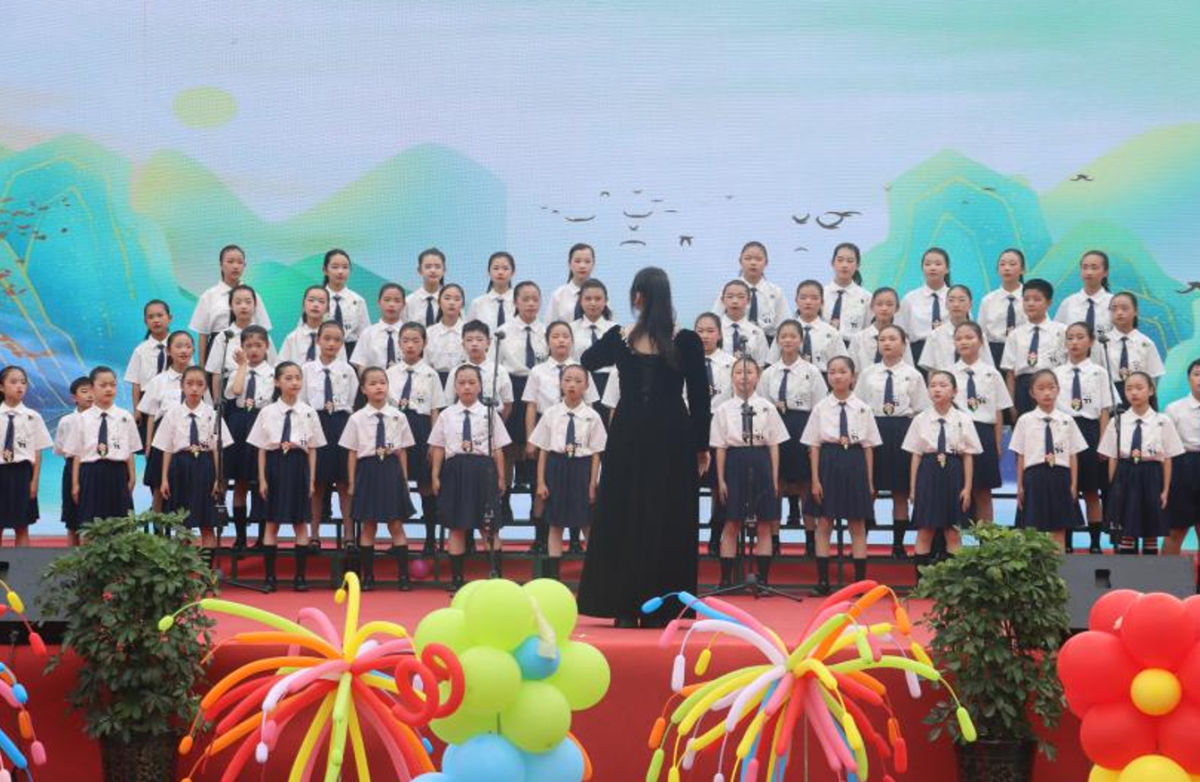 图为活动现场。垫江县澄溪小学校供图 图为活动现场。垫江县澄溪小学校供图