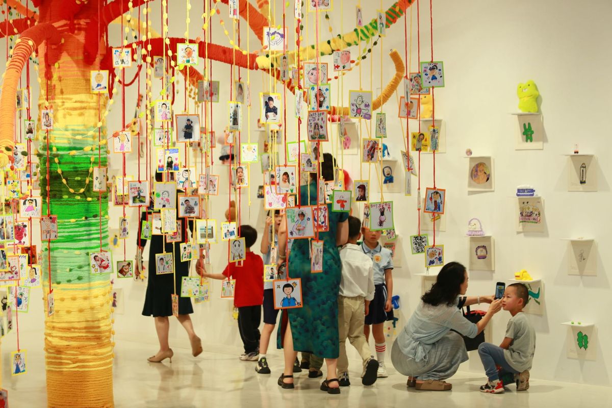 图为展览现场。王琦美术博物馆供图 图为展览现场。王琦美术博物馆供图