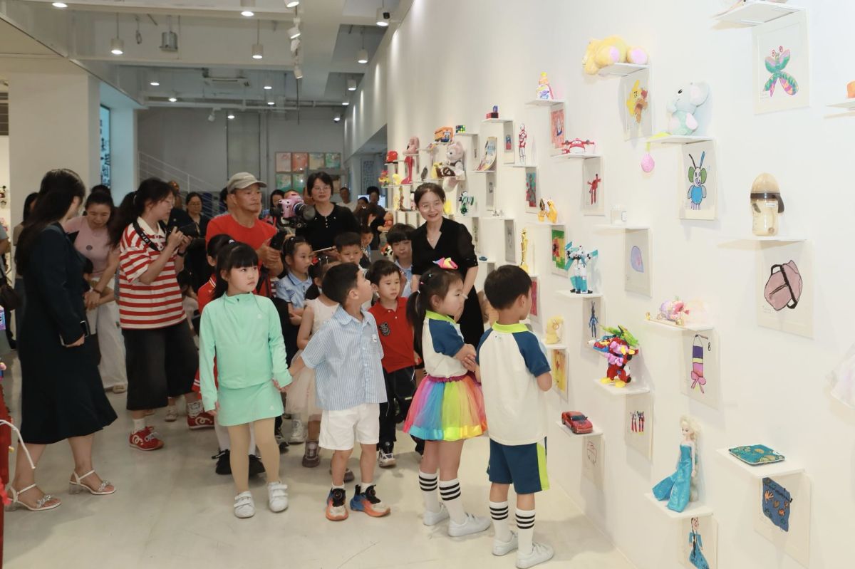 图为展览现场。王琦美术博物馆供图 图为展览现场。王琦美术博物馆供图