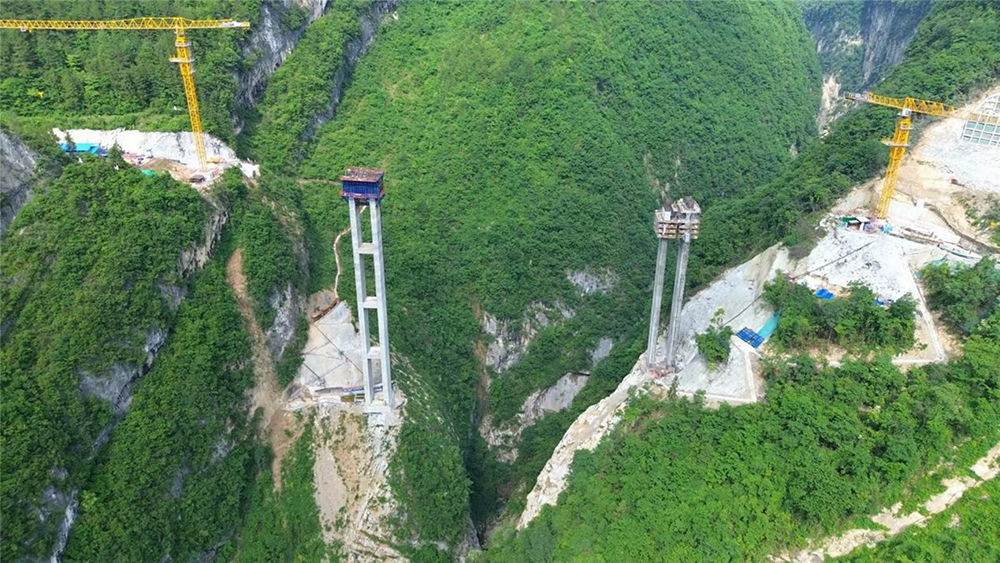 图为施工现场。 中铁十局 供图 图为施工现场。 中铁十局 供图