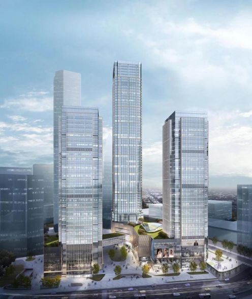 图为项目效果图。 中建智城商业供图 图为项目效果图。 中建智城商业供图