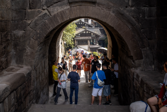 图为活动现场。重庆市文物保护志愿者服务总队 供图 图为活动现场。重庆市文物保护志愿者服务总队 供图
